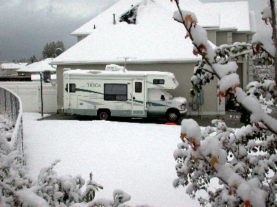 RV'n in the Snow